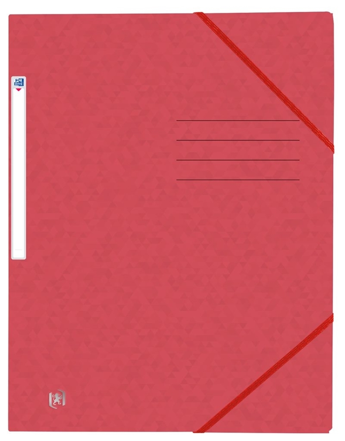 Oxford File+ Collector Folder A4, Dark Red