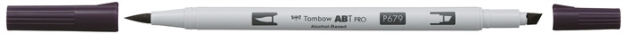 Tombow Marker alcohol ABT PRO Dual Brush 679 dark plum