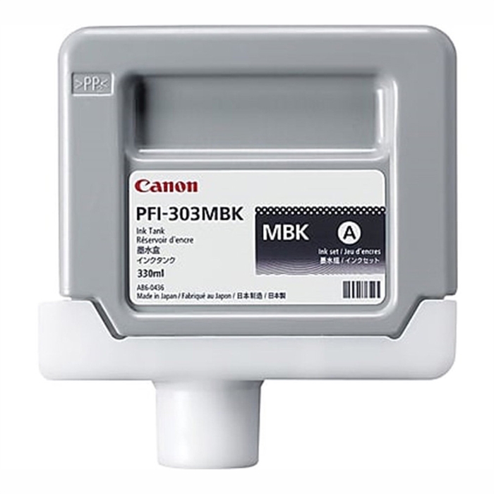 Canon PFI-303 MBK Matte Black - 330 ml ink cartridge