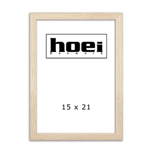 Oak wood frame for photos and posters 18 x 24 cm