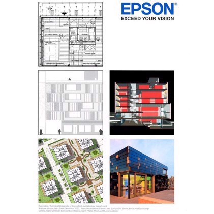 Epson Presentation Paper HiRes 140, 29.7cm x 30m, (2 x rolls per carton)