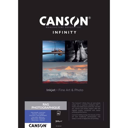 Canson Rag Photographique 310 g/m² - A4, 25 ark