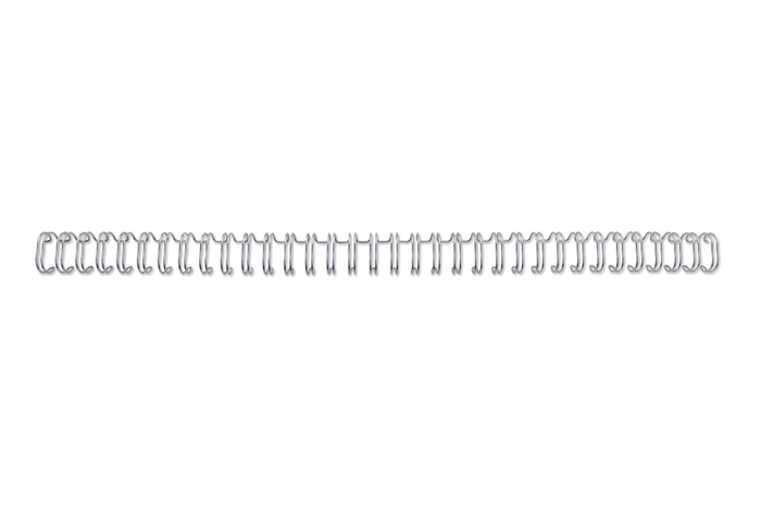 GBC binding wire 2:1 NO12 19mm A4 white (200)