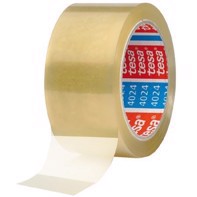 tesa 4024, Emballagetape og pakketape, Klar  - 50 mm x 66 meter