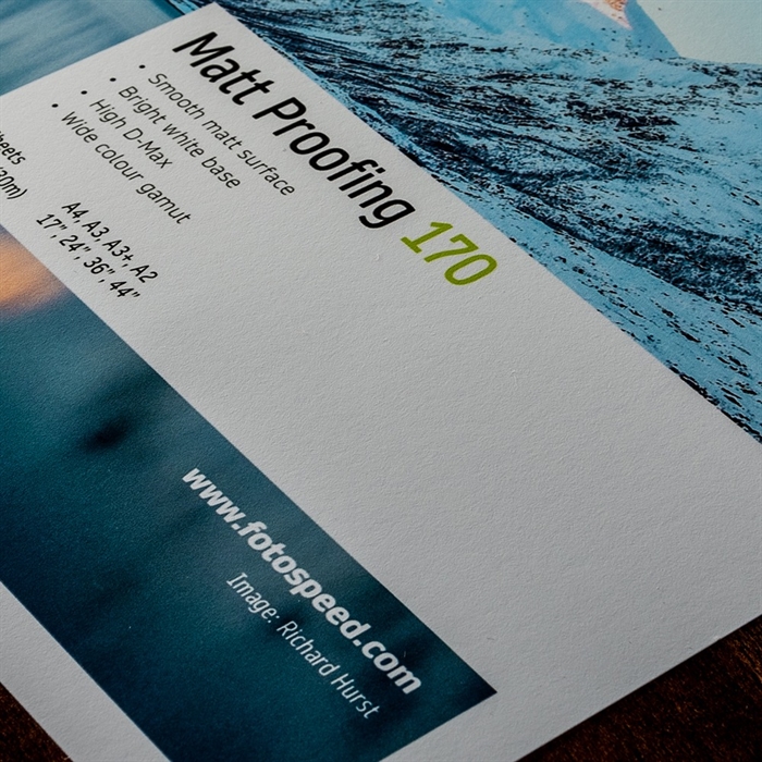 Fotospeed Matt Proofing 170 g/m² - 36" x 30 meters